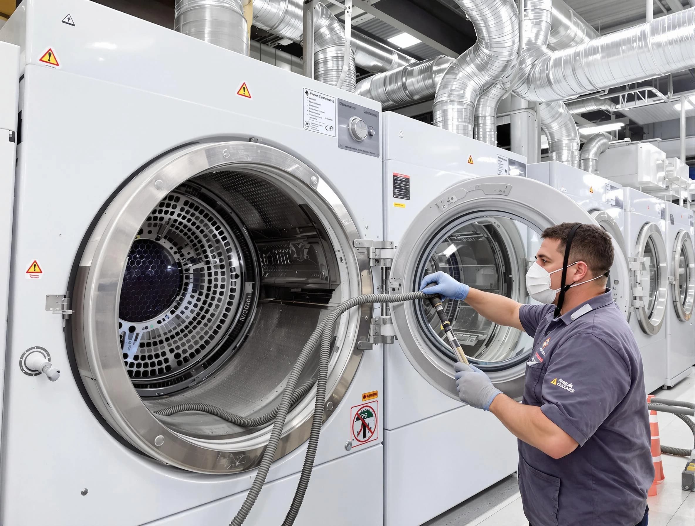 Industrial-grade dryer vent cleaning by Alabaster Dryer Vent Cleaning in Alabaster