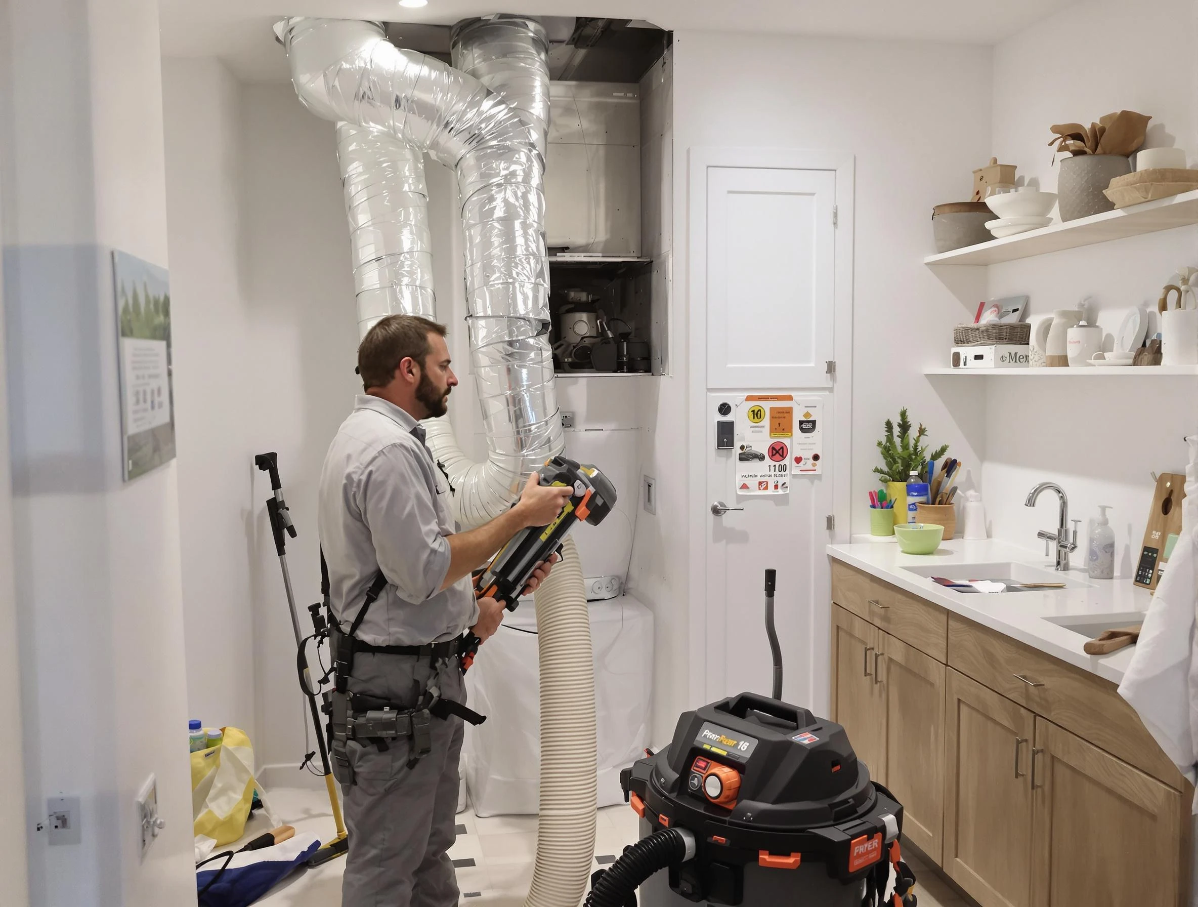 Clogged Dryer Vent Cleaning in Alabaster