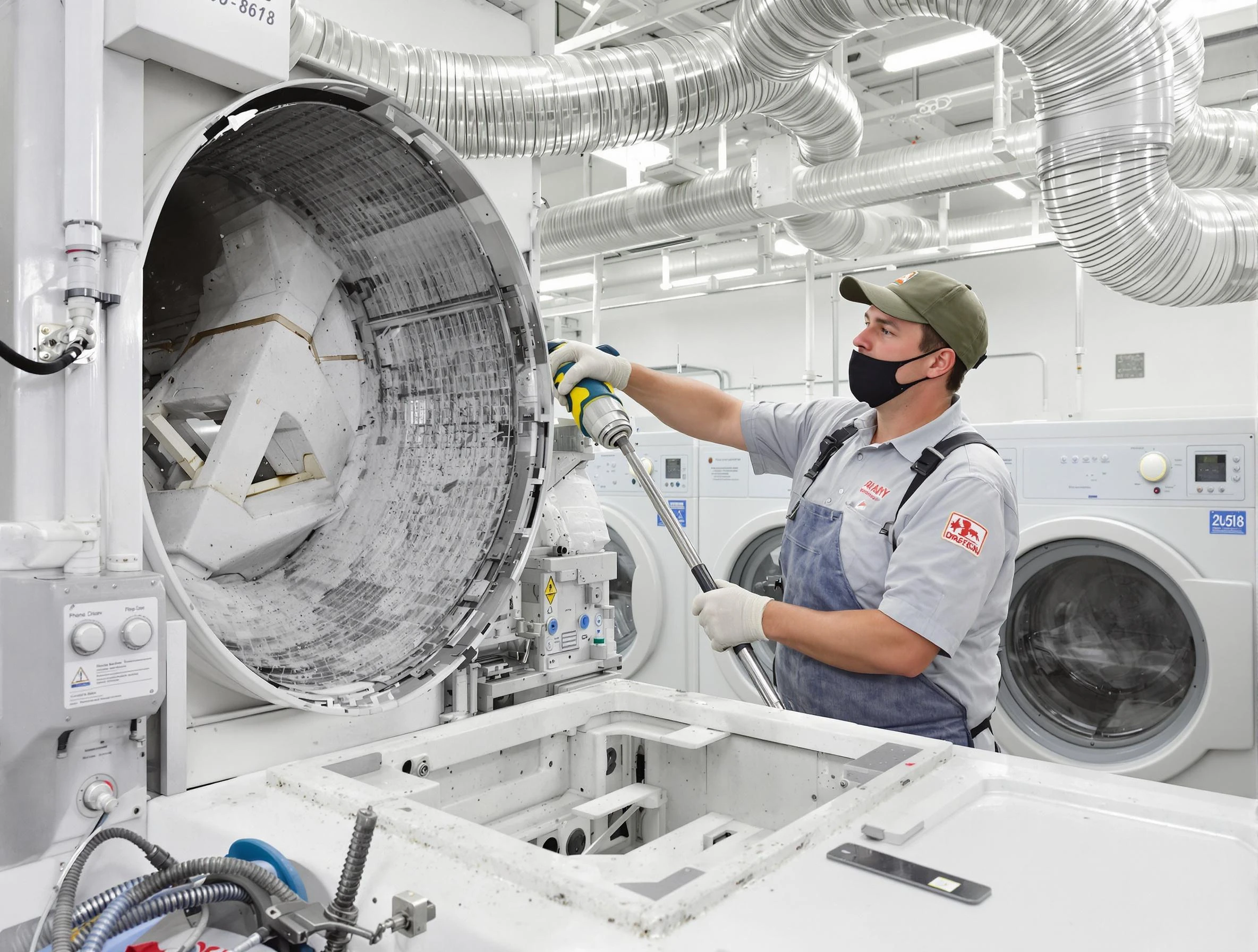 Commercial Dryer Vent Cleaning in Alabaster