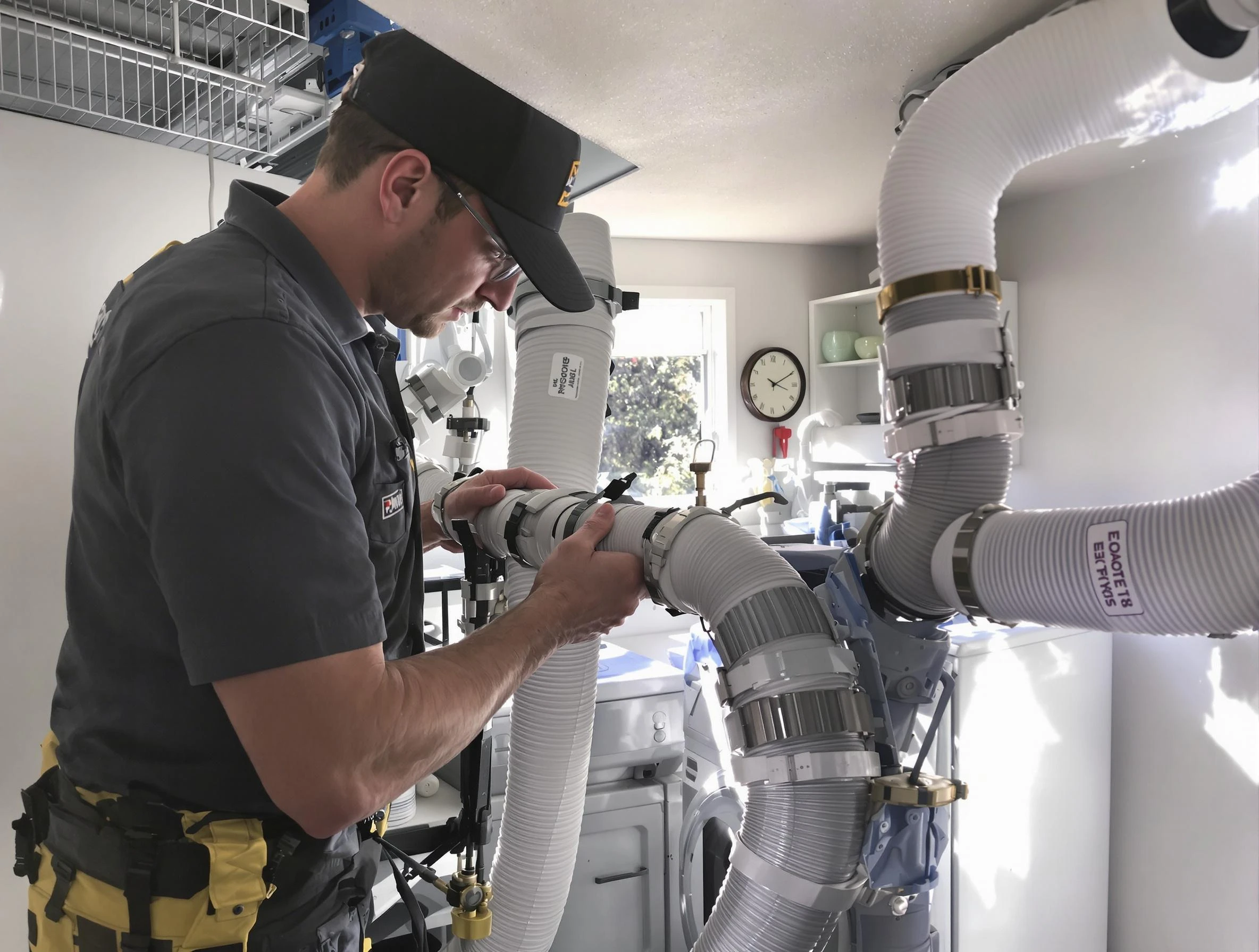 Dryer Vent Hose Installation in Alabaster